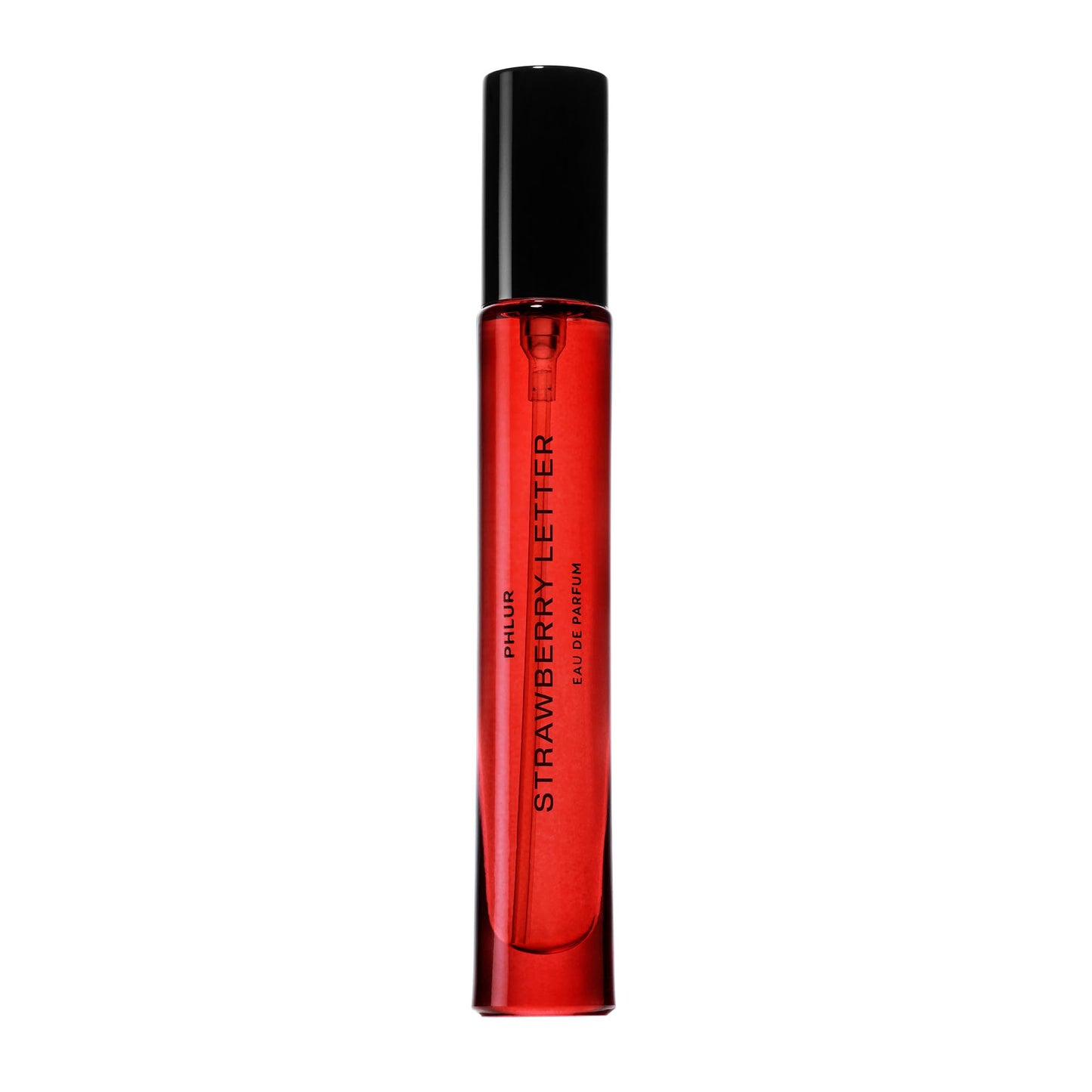 PHLUR Strawberry Letter Eau de Parfum - Travel Size Perfume Spray - Strawberry Gourmand Fine Fragrance (9.5mL)