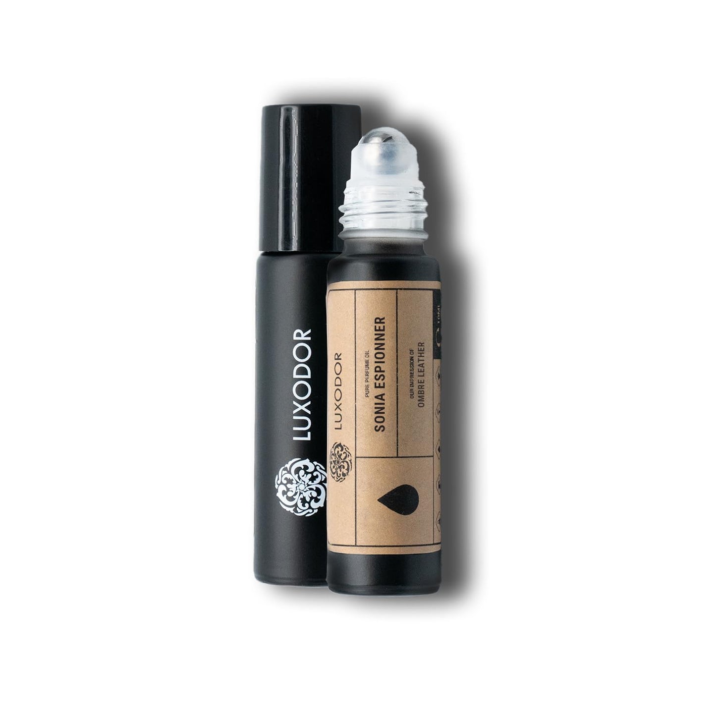 Luxodor Impression of Ombre Leather Unisex Perfume Oils Alcohol-Free Travel Size 10ml Roll On