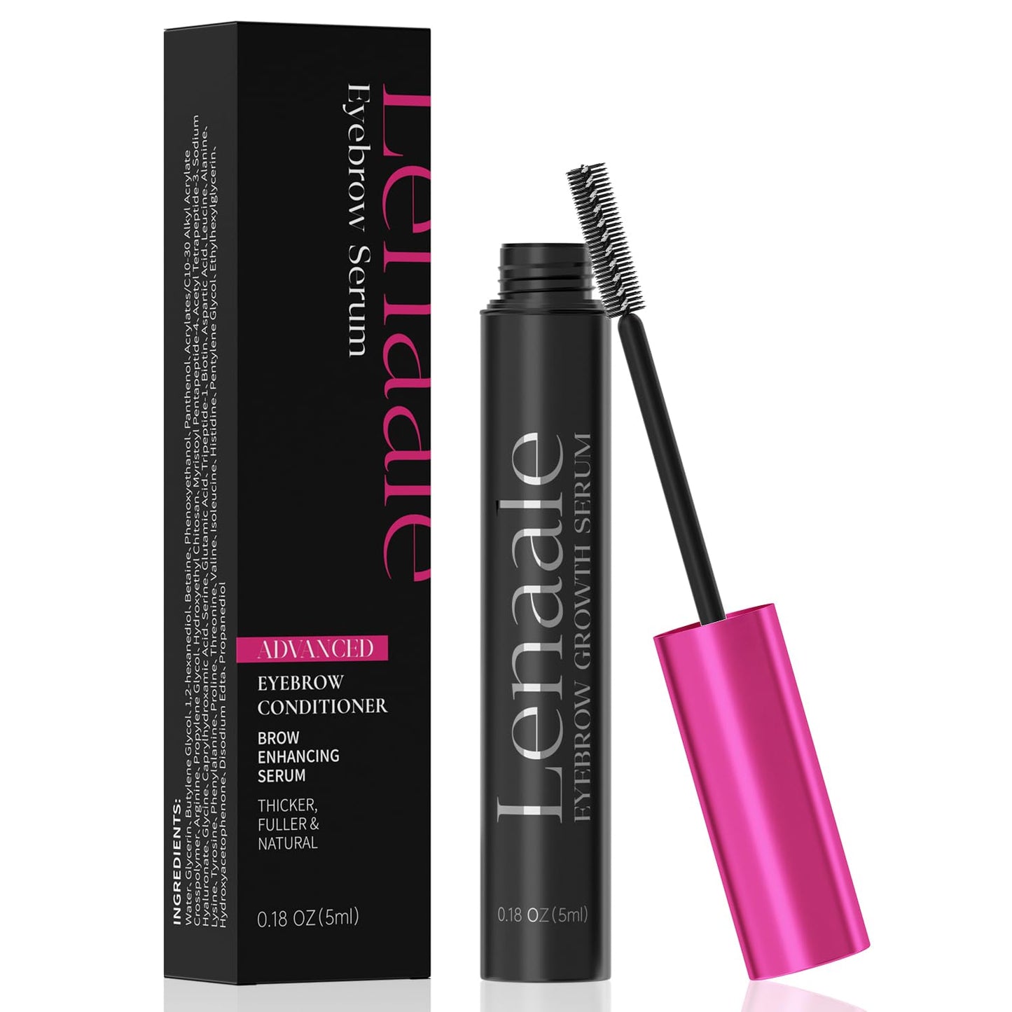 Eyebrow Growth Serum - Advanced Eyebrows Growth Enhancing for Women - Eye Brow Serum for Growth Thicker, Fuller, Naturally Beautiful Brows - 5mL