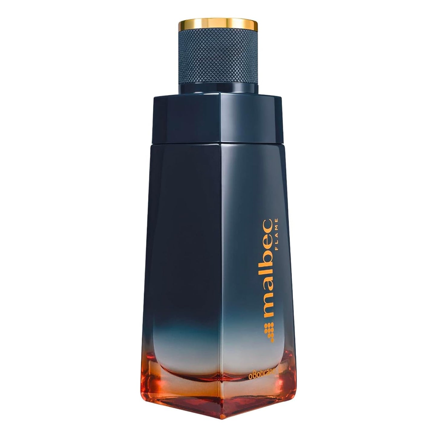 Malbec Flame Eau De Toilette by O Boticário, Cologne For Men, French Oak Barrel-Aged Red Wine & Woody Nerello Grape Scent, 3.4 Ounce
