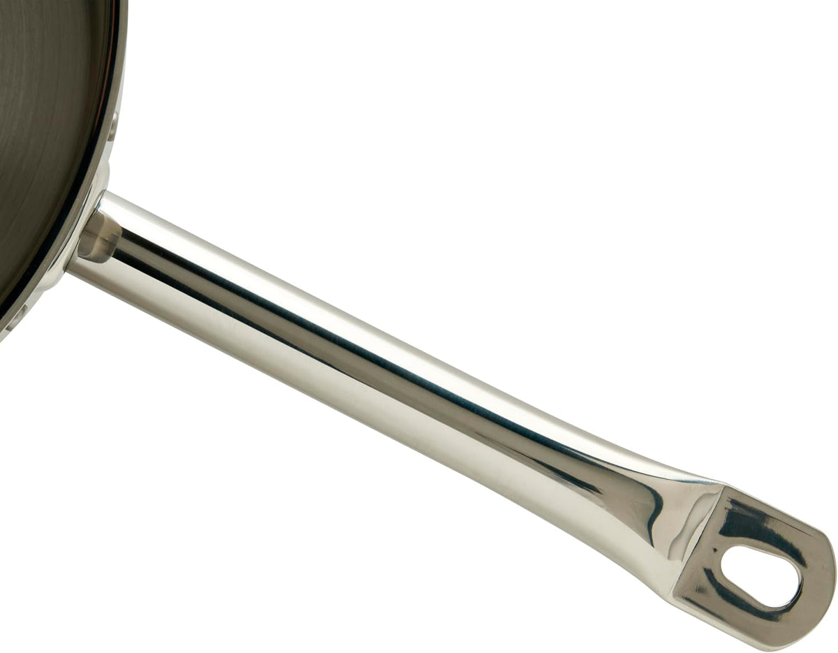 Winco Heavy-Duty Stainless Steel Sauce Pan with Cover, 6 Quart