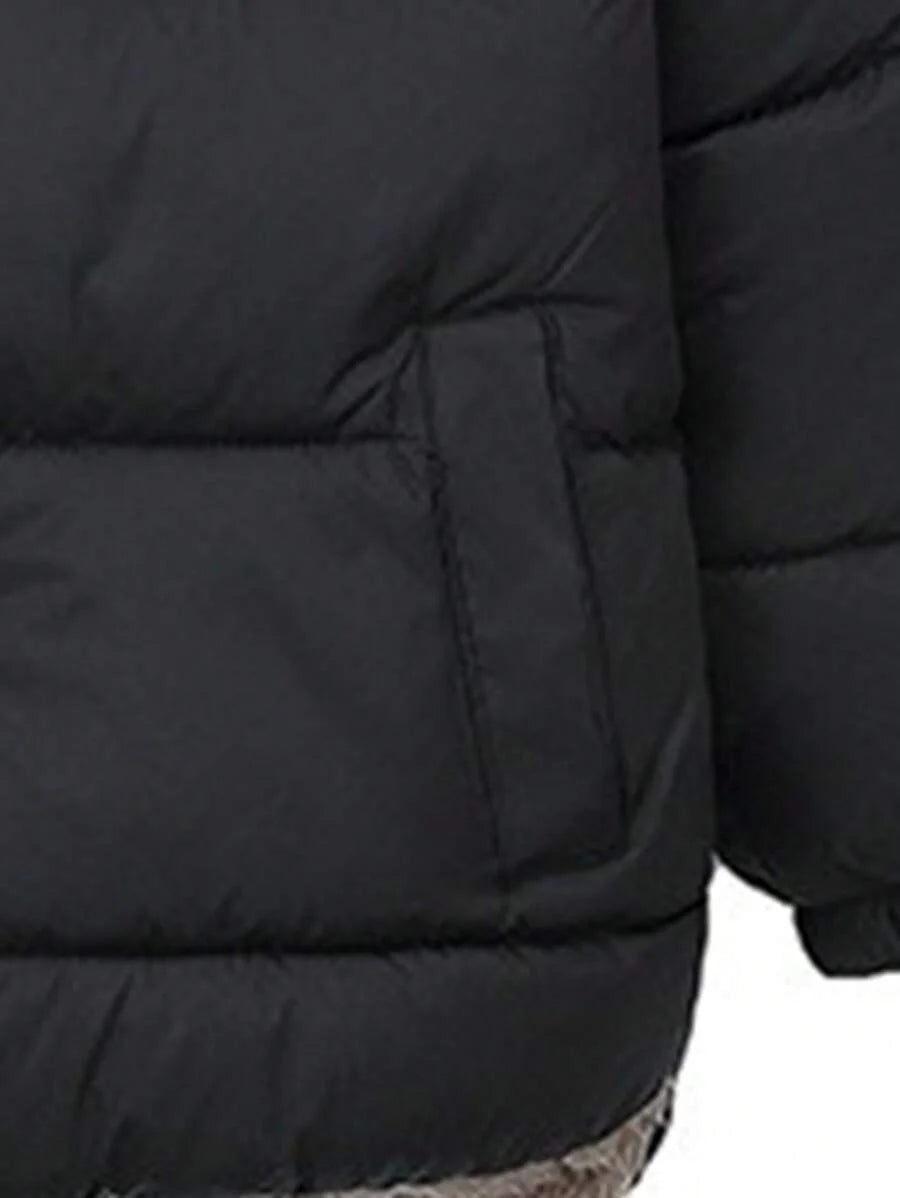 2-In-1 Reversible Hooded Jacket For Young Boys, Winter