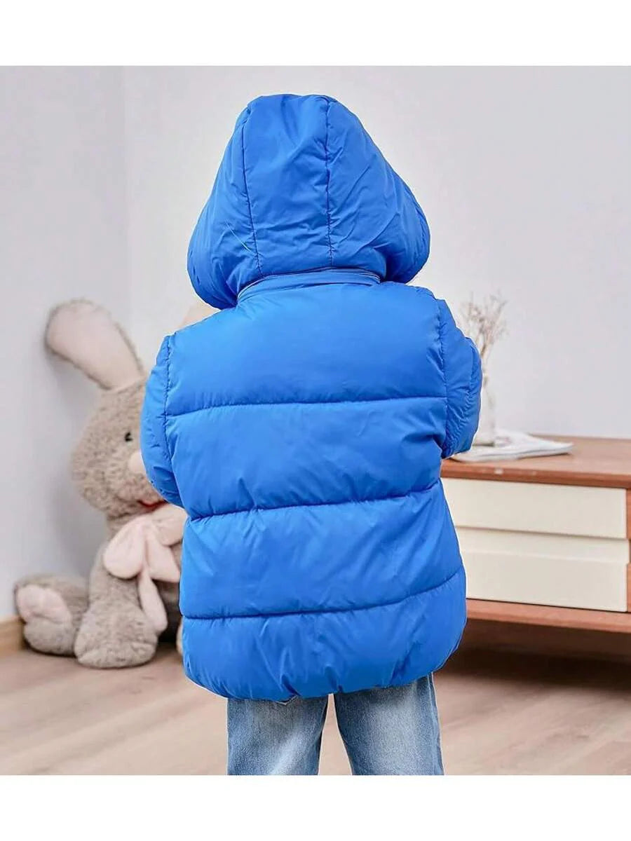 2025 New Model 1-6T Baby Girl Boy Winter Fleece Coats Toddler Warm Puffer Jackets Kids Down Alternative Outerwear