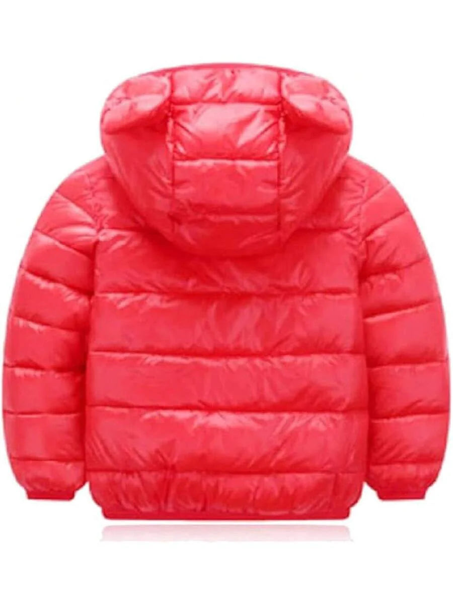 2025 New Model Kids Boy Girl Winter Hooded Puffer Jackets Coats Light Weight Padded Outerwear