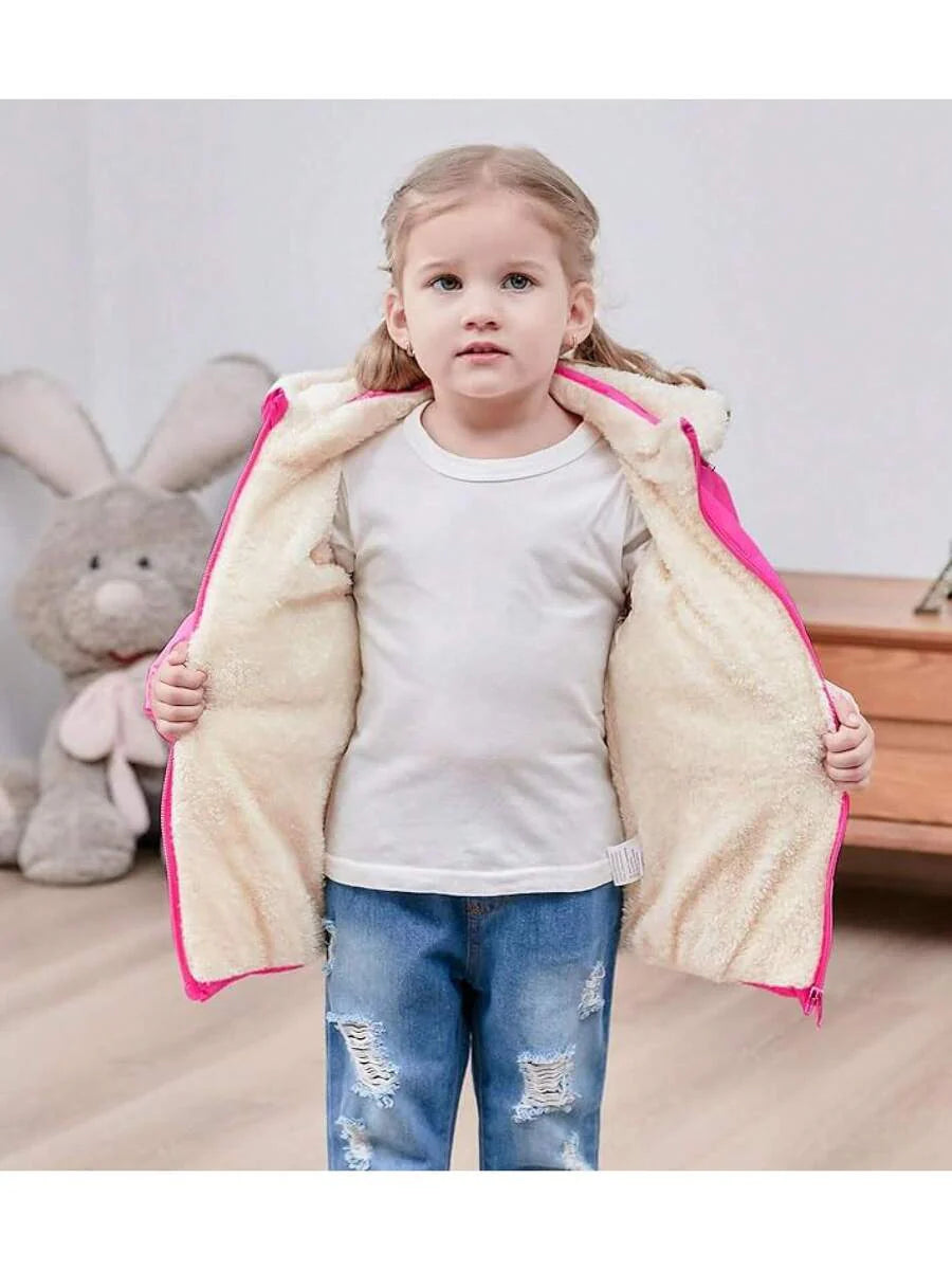 2025 New Model 1-6T Baby Girl Boy Winter Fleece Coats Toddler Warm Puffer Jackets Kids Down Alternative Outerwear