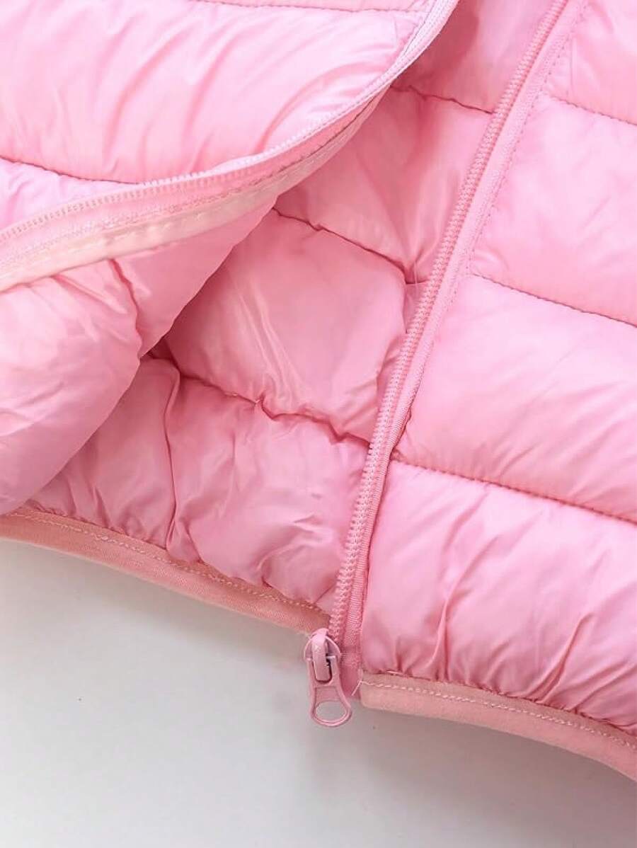 2025 New Model Kids Boy Girl Winter Hooded Puffer Jackets Coats Light Weight Padded Outerwear