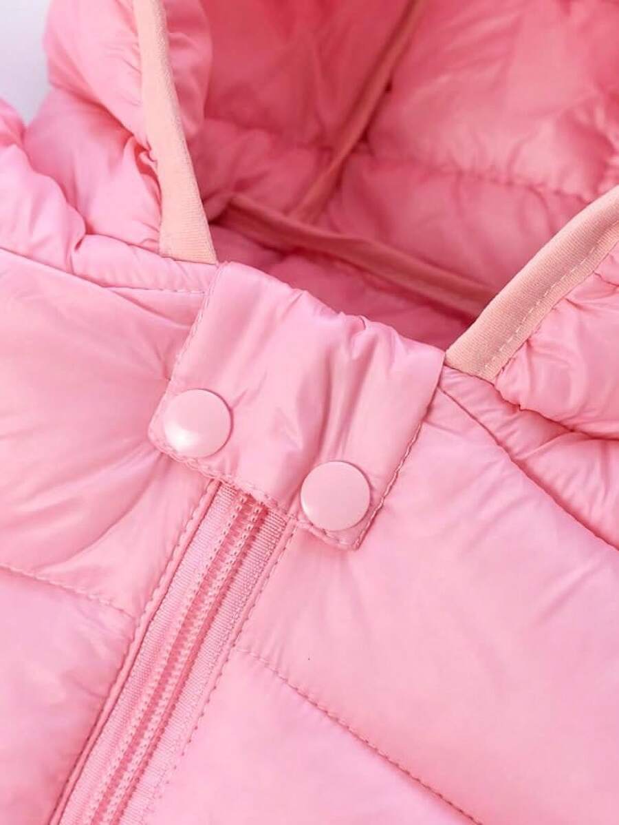 2025 New Model Kids Boy Girl Winter Hooded Puffer Jackets Coats Light Weight Padded Outerwear
