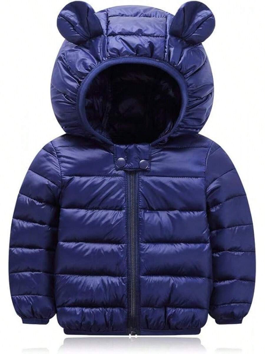 2025 New Model Kids Boy Girl Winter Hooded Puffer Jackets Coats Light Weight Padded Outerwear