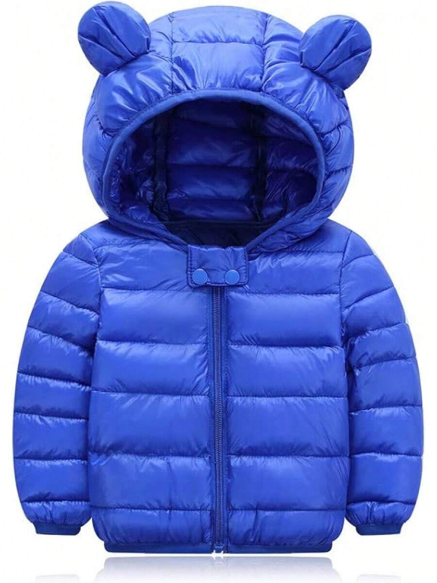 2025 New Model Kids Boy Girl Winter Hooded Puffer Jackets Coats Light Weight Padded Outerwear