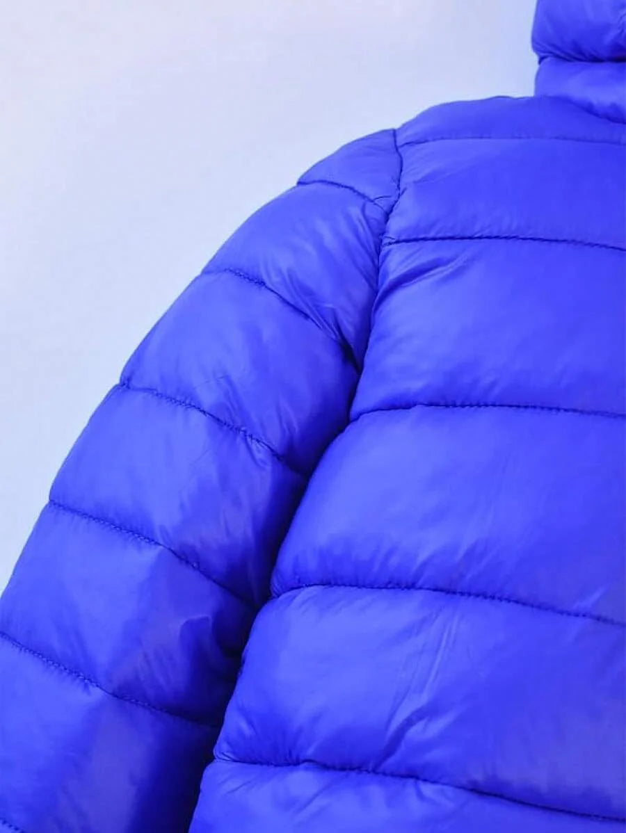 2025 New Model Kids Boy Girl Winter Hooded Puffer Jackets Coats Light Weight Padded Outerwear