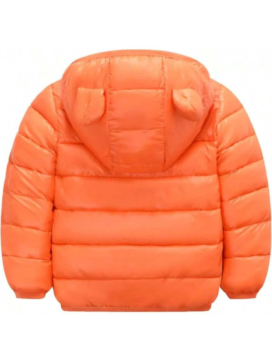 2025 New Model Kids Boy Girl Winter Hooded Puffer Jackets Coats Light Weight Padded Outerwear