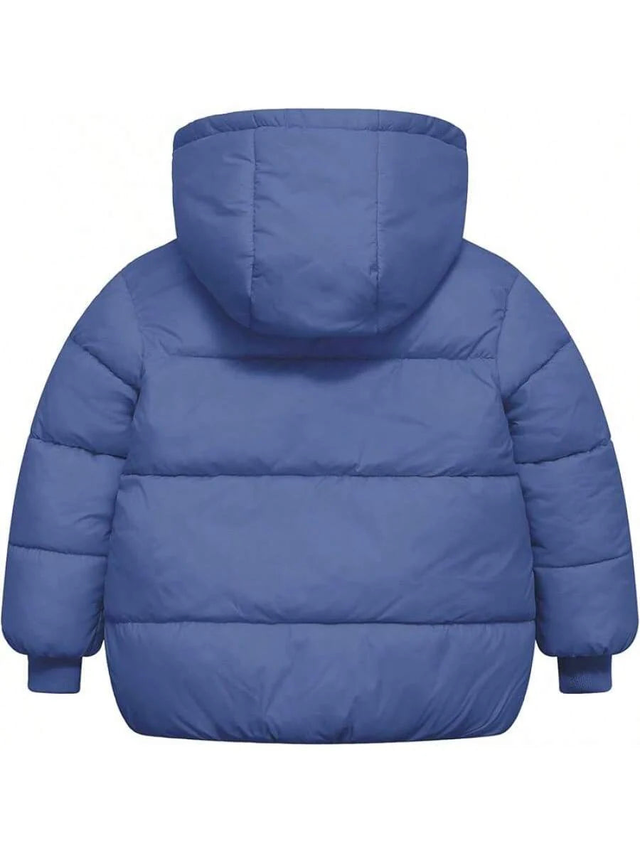 2025 New Model 1-6T Baby Girl Boy Winter Fleece Coats Toddler Warm Puffer Jackets Kids Down Alternative Outerwear