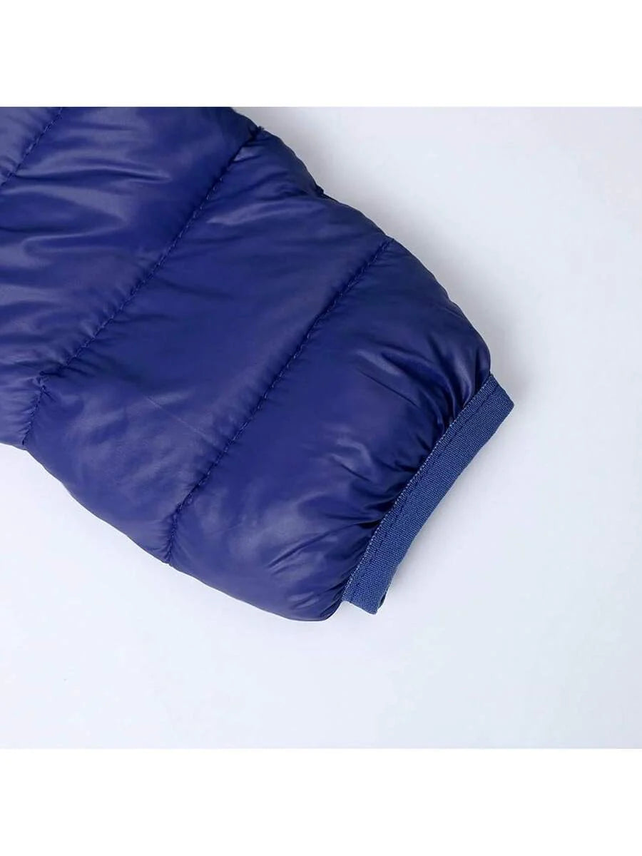 2025 New Model Kids Boy Girl Puffer Jacket Coat Hood Mid Length Light Weight Warm Insulated Padded Classic Solid Winter Outwear