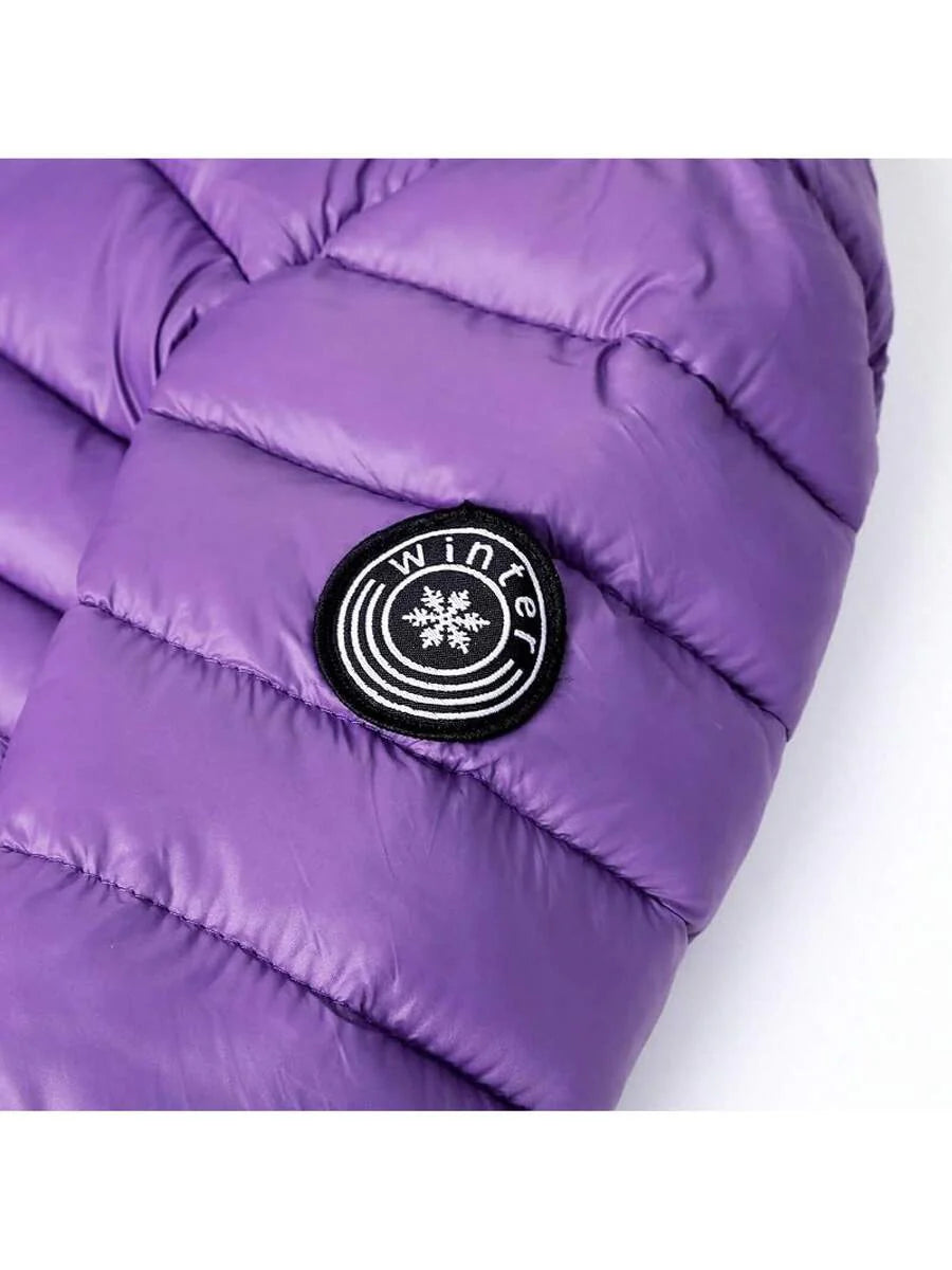 2025 New Model Kids Boy Girl Puffer Jacket Coat Hood Mid Length Light Weight Warm Insulated Padded Classic Solid Winter Outwear