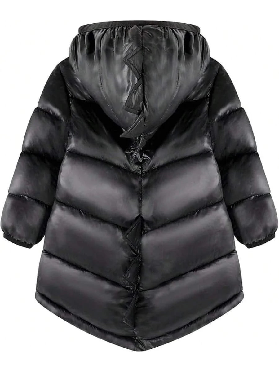 2025 New Model Baby Toddler Boy Girl Winter Dinosaur Hooded Puffer Jackets Coats Warm Zip-UP Padded Outerwear