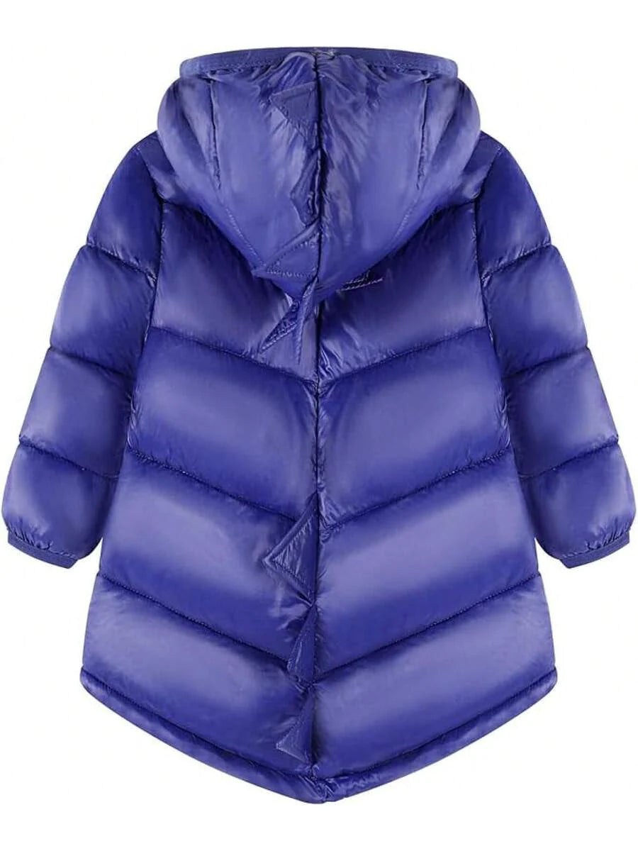 2025 New Model Baby Toddler Boy Girl Winter Dinosaur Hooded Puffer Jackets Coats Warm Zip-UP Padded Outerwear
