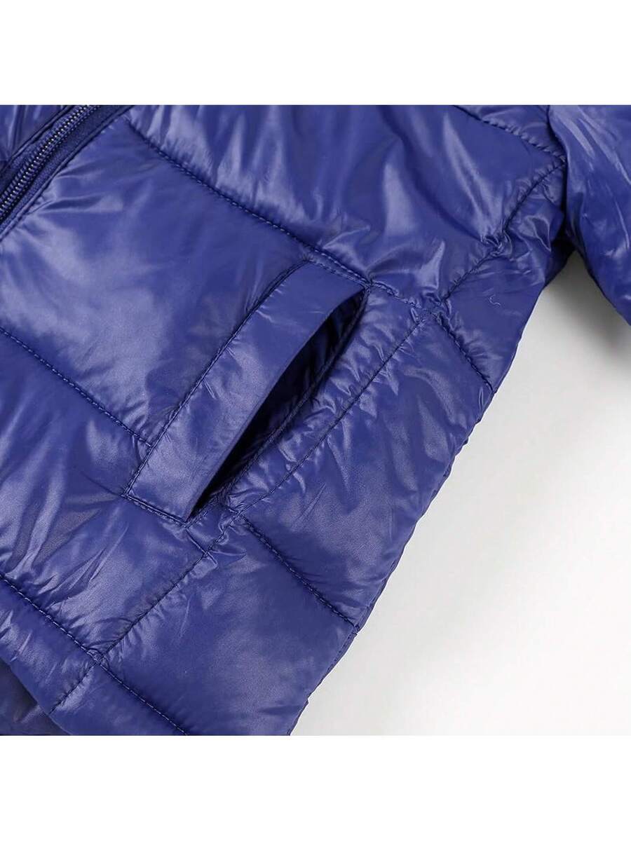 2025 New Model Baby Toddler Boy Girl Winter Dinosaur Hooded Puffer Jackets Coats Warm Zip-UP Padded Outerwear