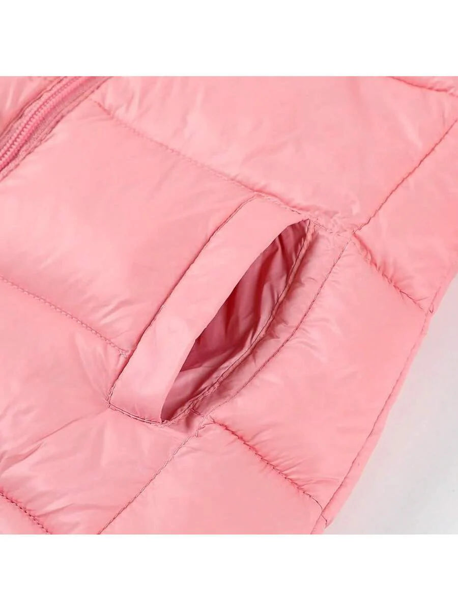 2025 New Model Baby Toddler Boy Girl Winter Dinosaur Hooded Puffer Jackets Coats Warm Zip-UP Padded Outerwear