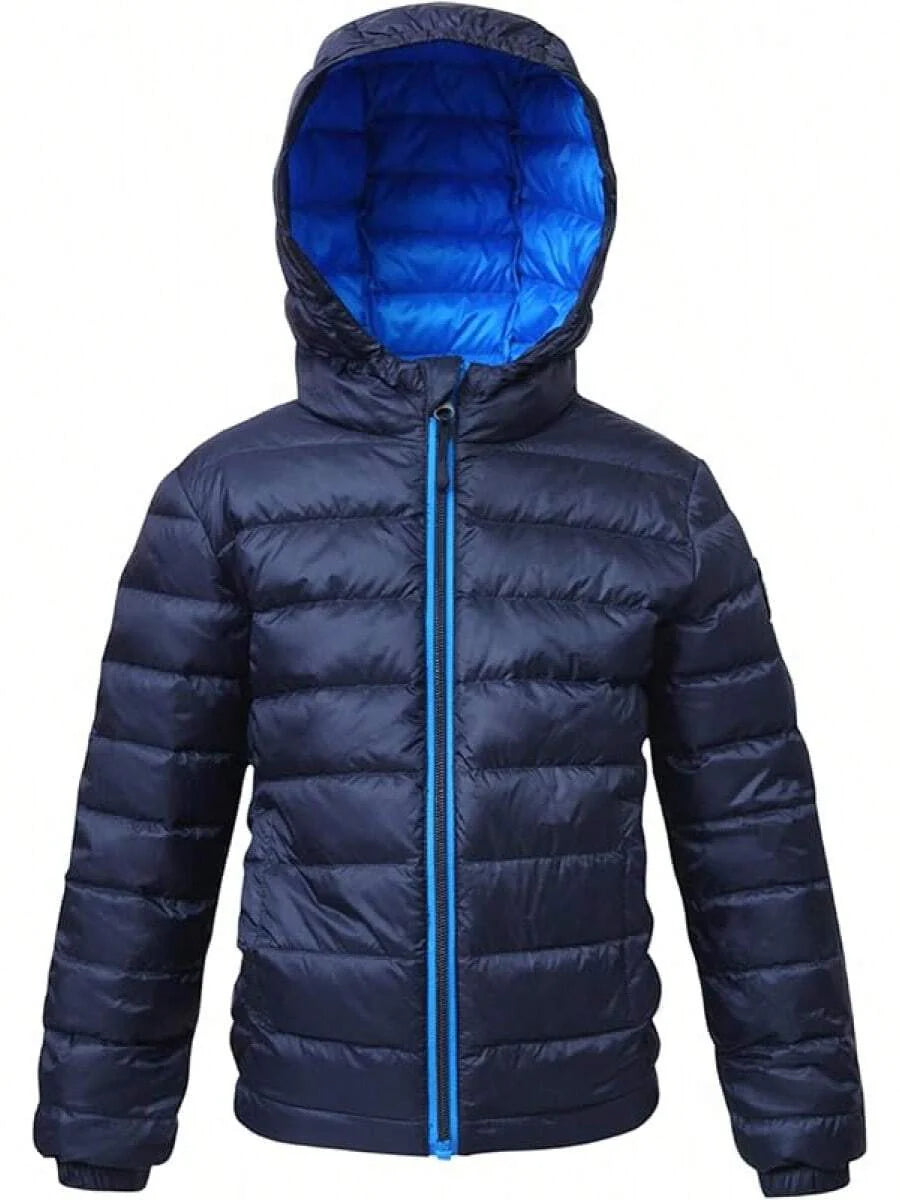 2025 New Model Boys' Ultra Lightweight Packable Down Puffer Jacket Coat