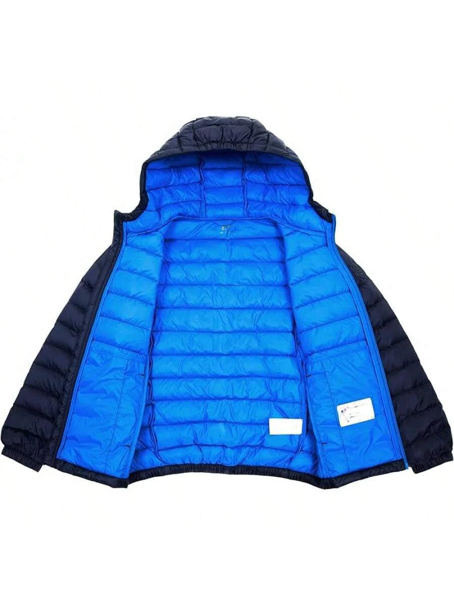 2025 New Model Boys' Ultra Lightweight Packable Down Puffer Jacket Coat