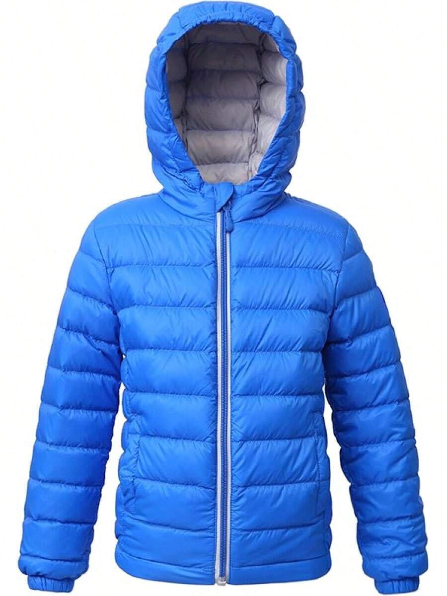 2025 New Model Boys' Ultra Lightweight Packable Down Puffer Jacket Coat