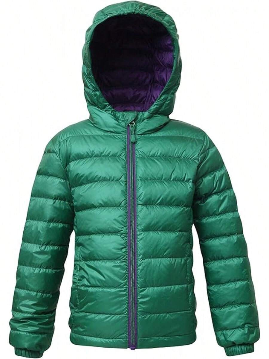 2025 New Model Boys' Ultra Lightweight Packable Down Puffer Jacket Coat