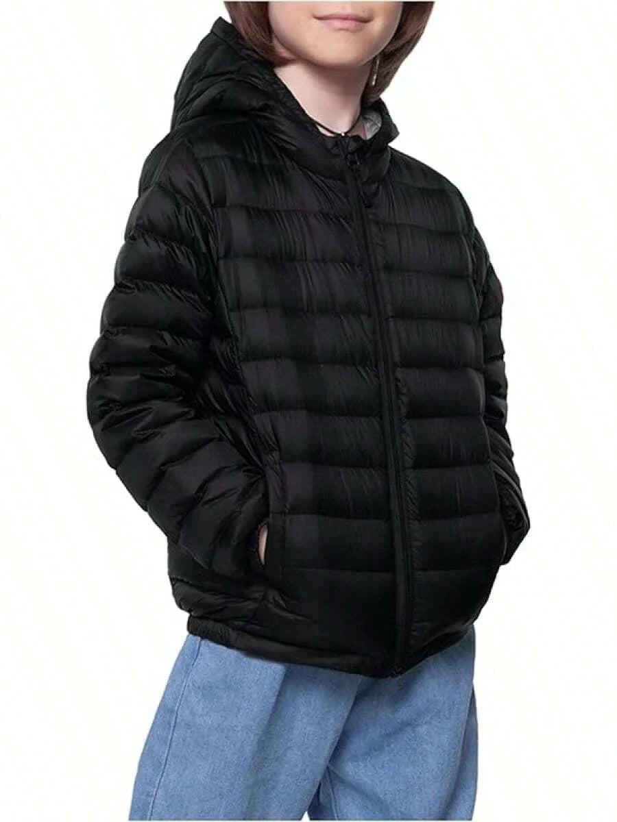 2025 New Model Boys' Ultra Lightweight Packable Down Puffer Jacket Coat