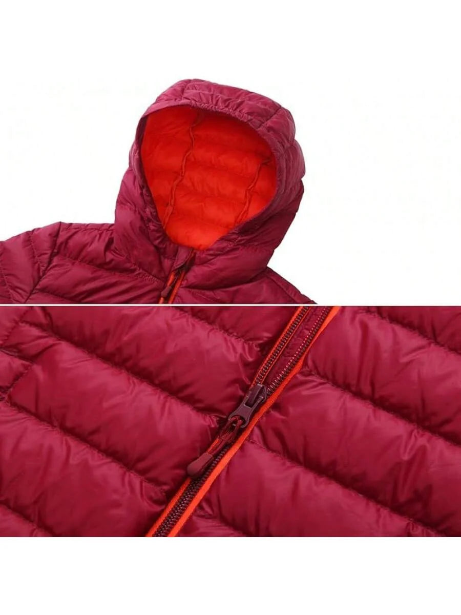 2025 New Model Boys' Ultra Lightweight Packable Down Puffer Jacket Coat
