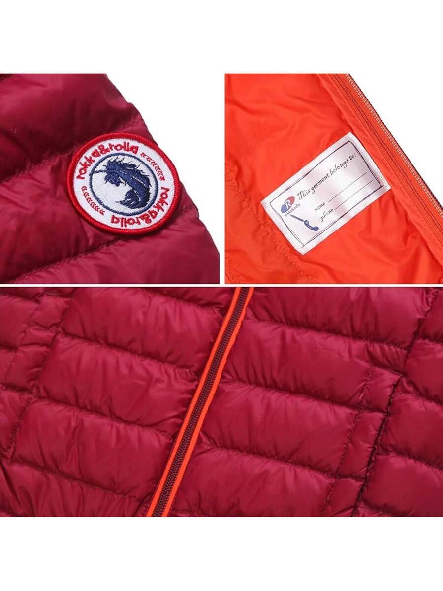 2025 New Model Boys' Ultra Lightweight Packable Down Puffer Jacket Coat