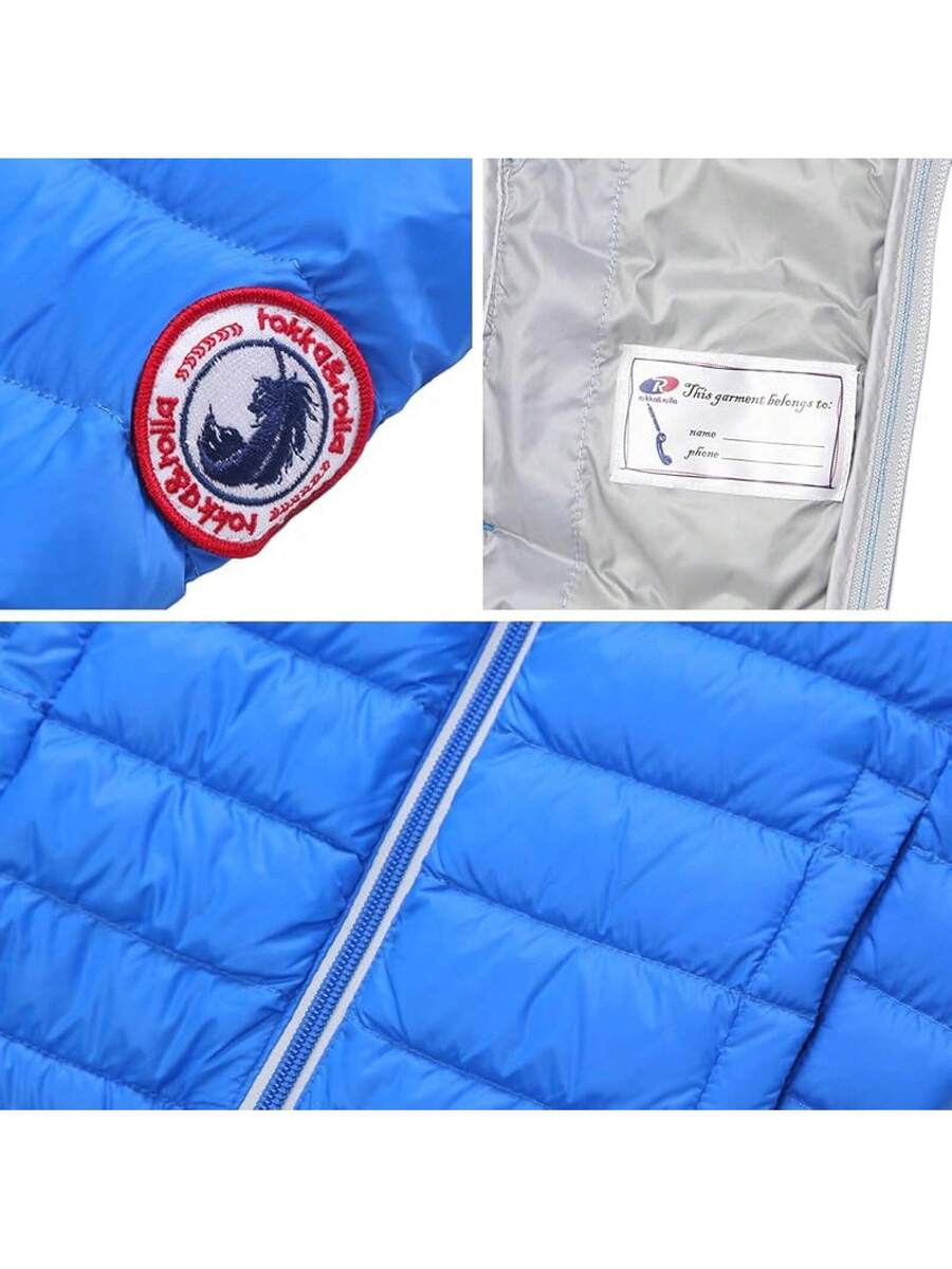 2025 New Model Boys' Ultra Lightweight Packable Down Puffer Jacket Coat