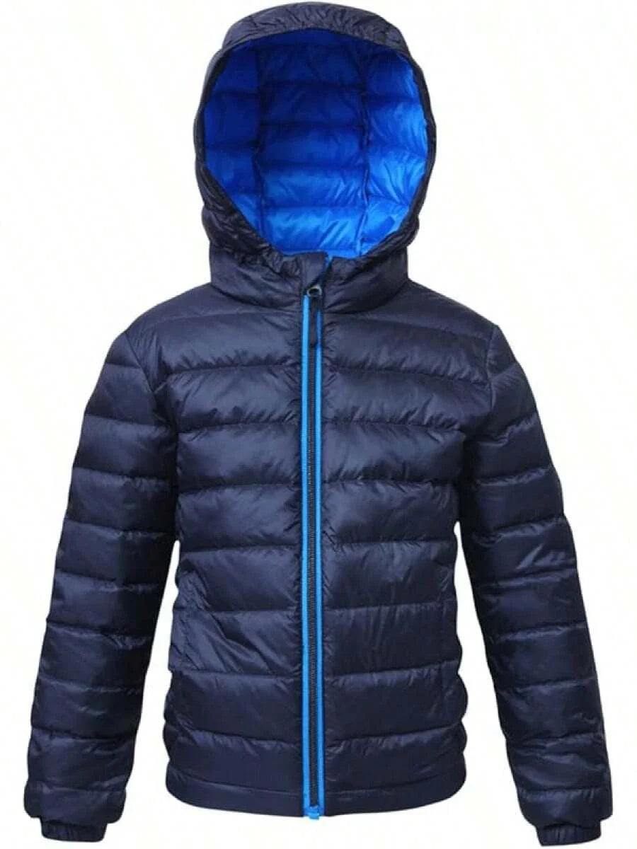 2025 New Model Boys' Ultra Lightweight Packable Down Puffer Jacket Coat