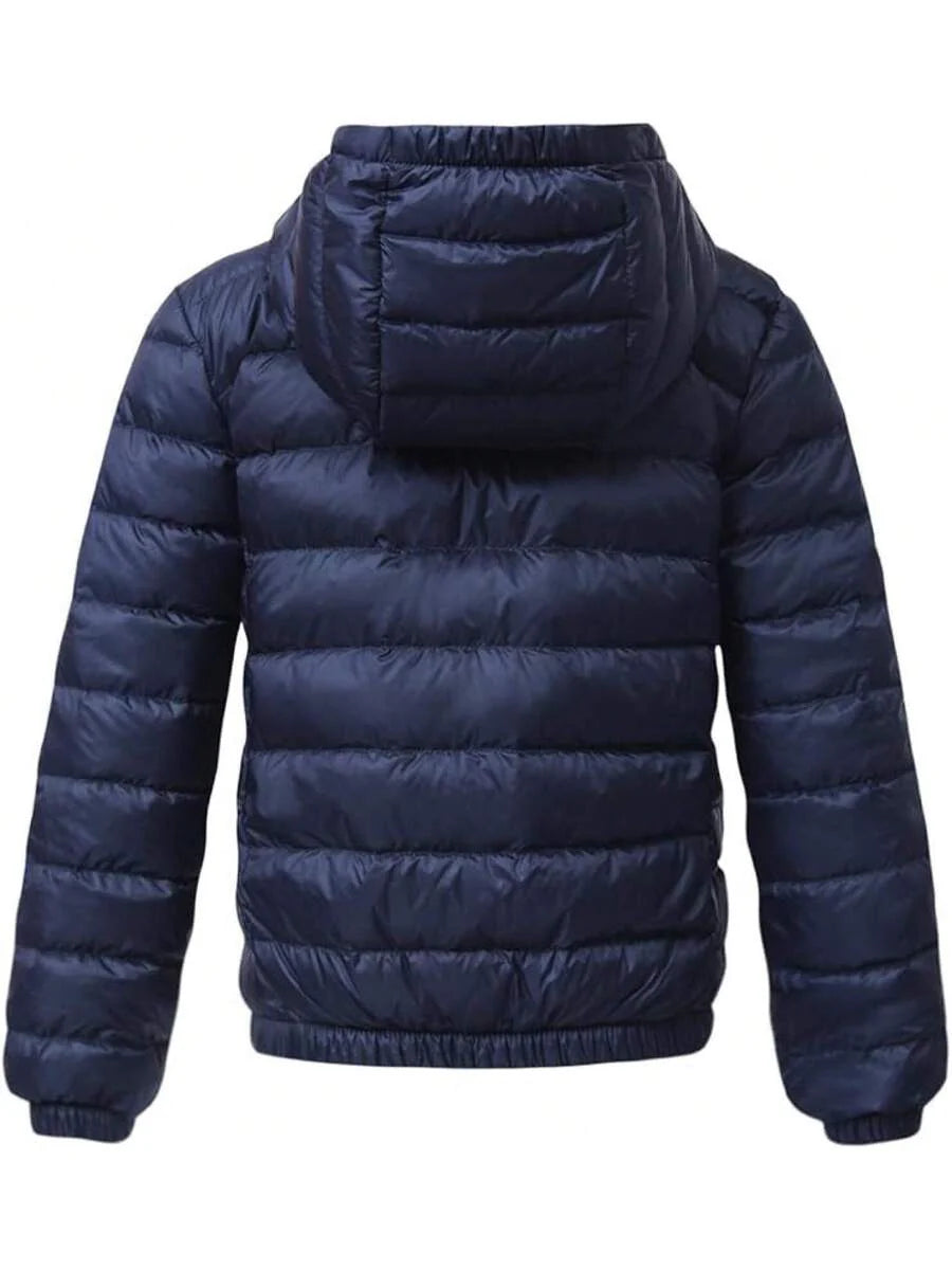 2025 New Model Boys' Ultra Lightweight Packable Down Puffer Jacket Coat