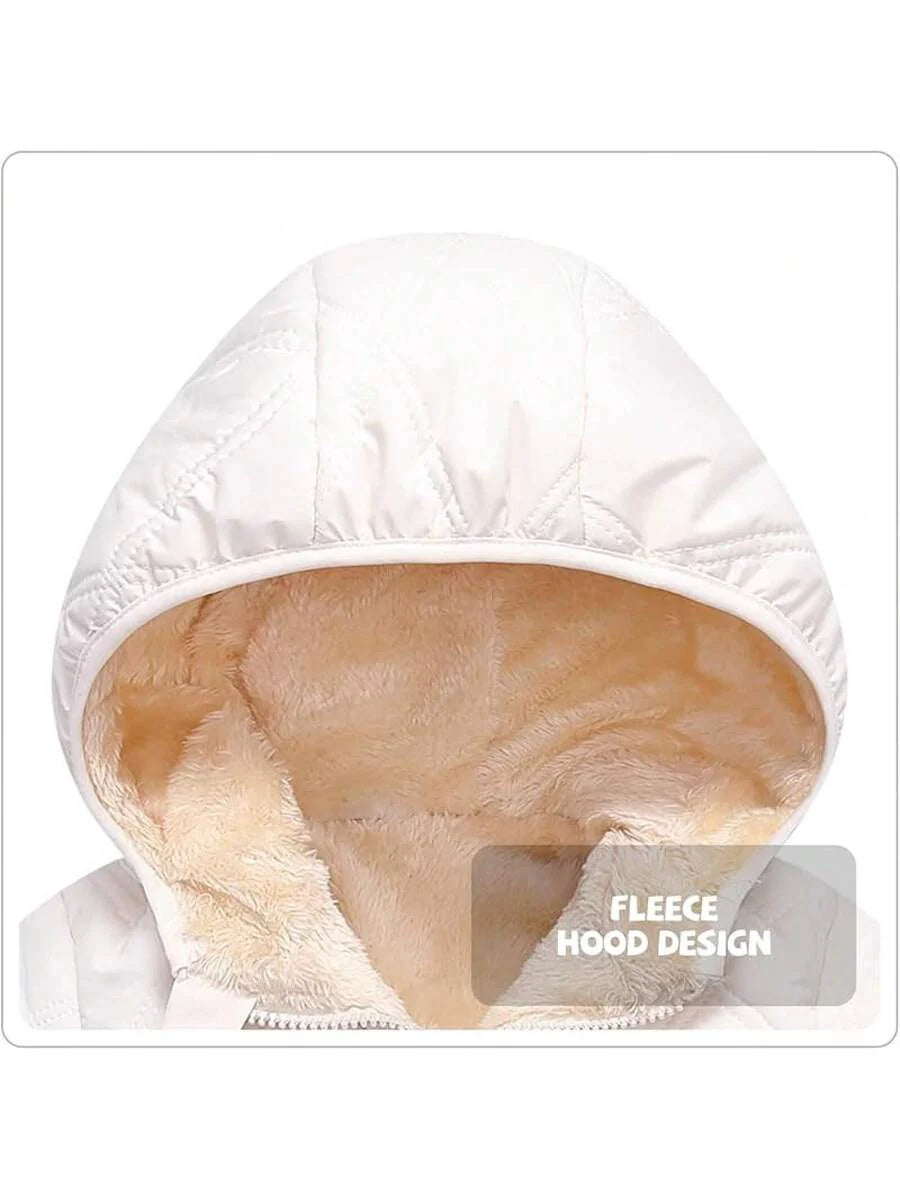 2025 New Model Baby Boy Winter Fleece Coat Toddler Puffer Jacket Infant Girl Outerwear Clothes