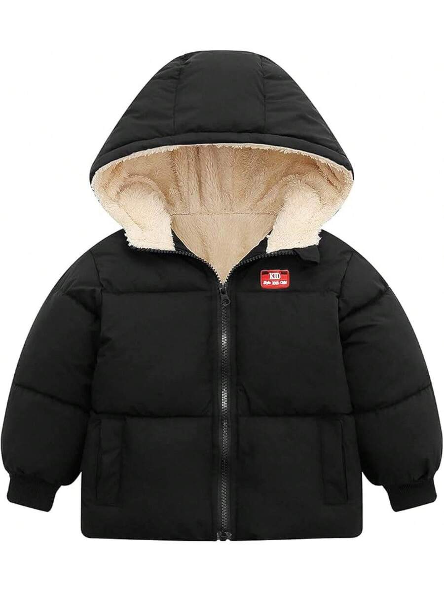 2025 New Model Baby Boy Winter Fleece Coat Toddler Puffer Jacket Infant Girl Outerwear Clothes