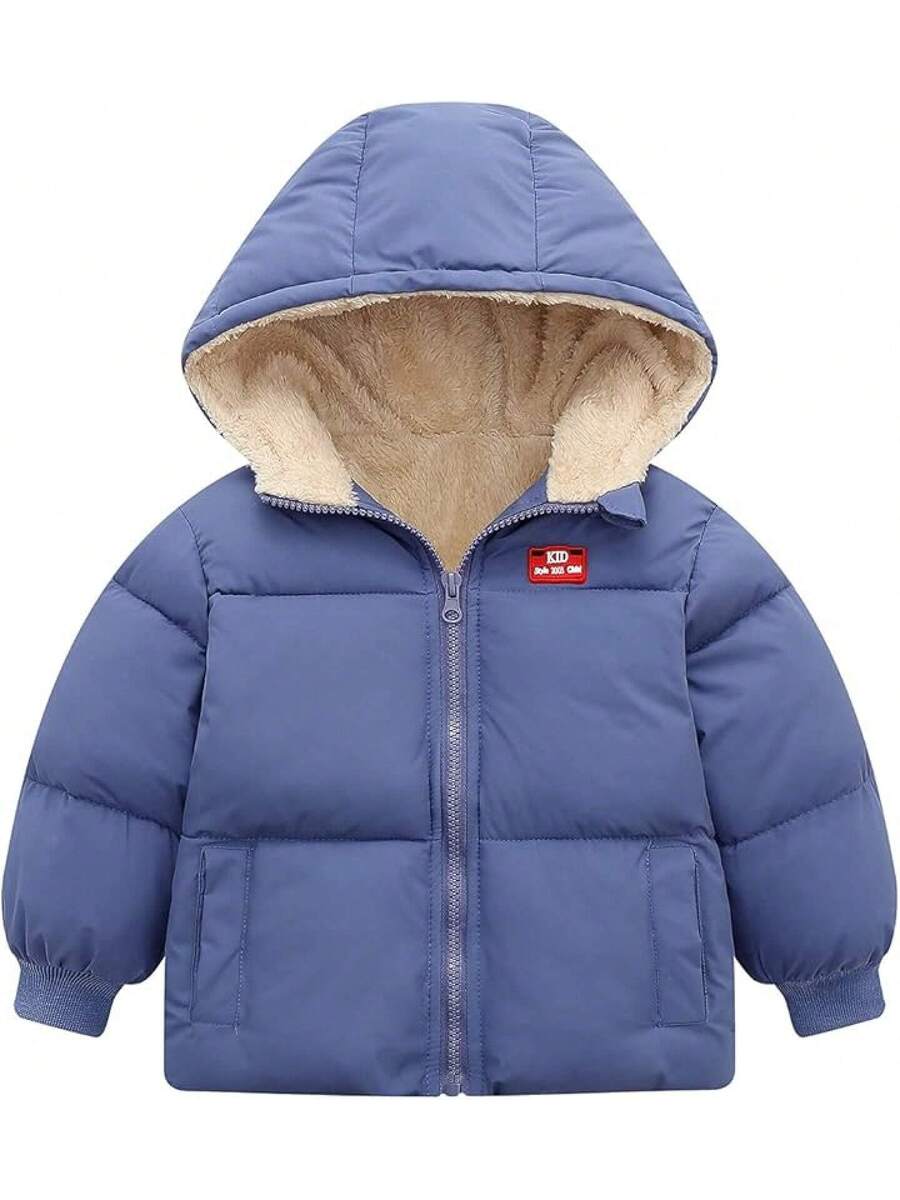 2025 New Model Baby Boy Winter Fleece Coat Toddler Puffer Jacket Infant Girl Outerwear Clothes