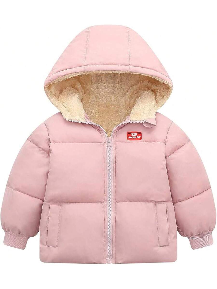 2025 New Model Baby Boy Winter Fleece Coat Toddler Puffer Jacket Infant Girl Outerwear Clothes