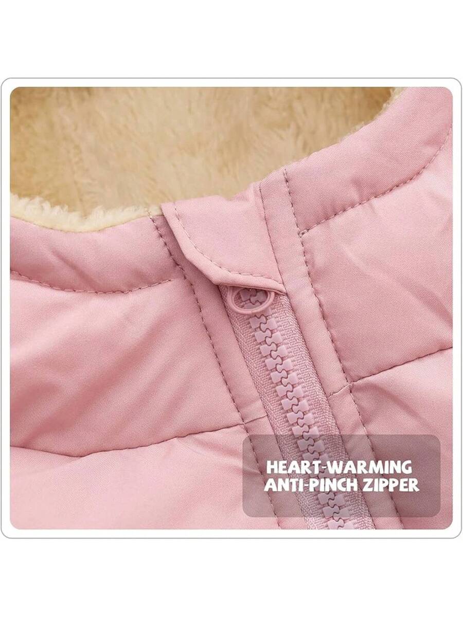2025 New Model Baby Boy Winter Fleece Coat Toddler Puffer Jacket Infant Girl Outerwear Clothes
