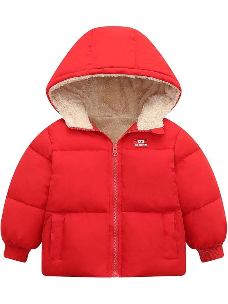2025 New Model Baby Boy Winter Fleece Coat Toddler Puffer Jacket Infant Girl Outerwear Clothes