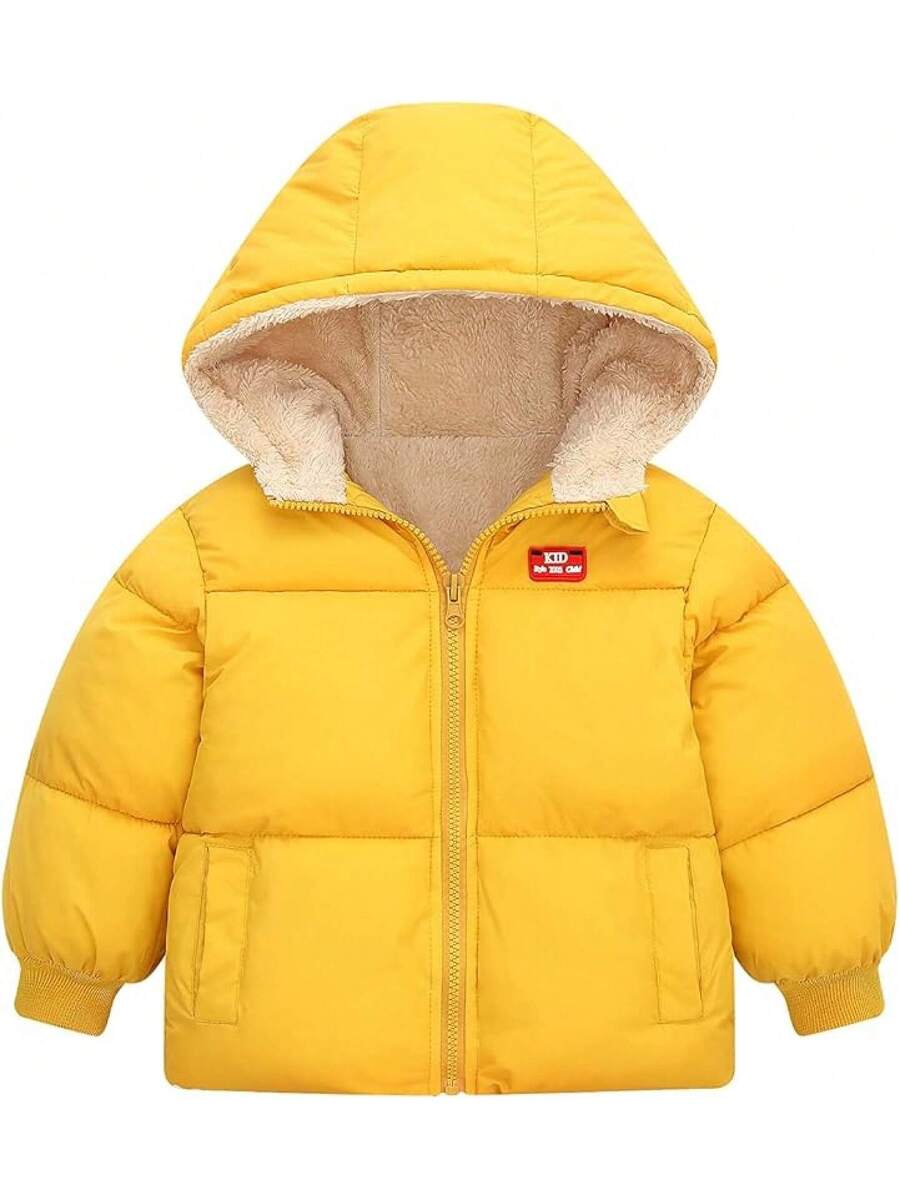 2025 New Model Baby Boy Winter Fleece Coat Toddler Puffer Jacket Infant Girl Outerwear Clothes