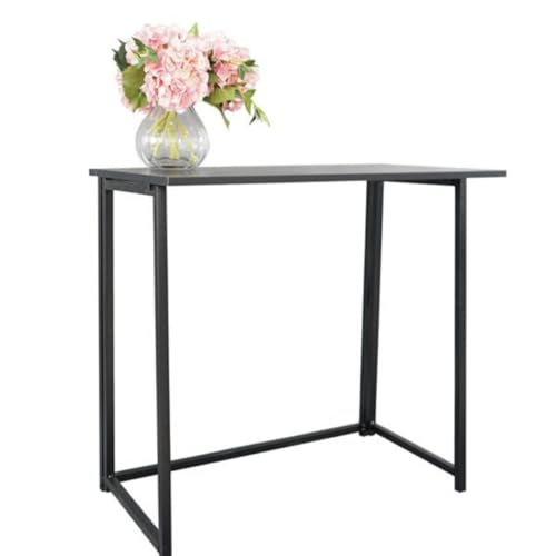 SlickBlue Foldable Computer Desk for Home Office Small Space Workstation Table