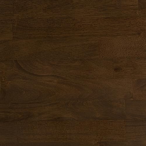 SIMPLIHOME Harper Console Table - 40 Inch Wide Solid Hardwood Sofa Table in Walnut Brown, Mid-Century Modern Storage Table for Entryway or Living Room with 4 Drawers, Notched Handles, and Tapered Legs