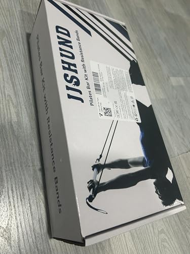 Pilates Bar Kit with 3 Set Resistance Bands, Multifunctional Pilates Workout Equipment for Women Men, Exercise Bands Set for Home Gym Fitness Yoga Strength Training