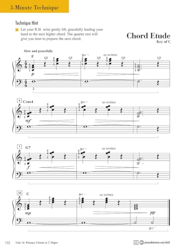 Adult Piano Adventures: All in One Course - Book 1 | Faber Beginner Method Piano Book for Adults with Chords and Music Notation | Piano Sheet Music and Theory for Self Learners With Digital Audio