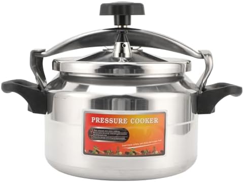 Zerodis Pressure Cooker, Explosion Proof Stovetop Pressure Cooker with Double Bottom Canning Pot for Gas Stove Cooker (5L)