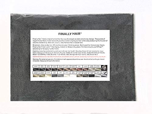 New Hair Building Fibers 100+14=114 Grams. Highest Grade Refill That You Can Use for Your Bottles From Competitors Like Toppik, Xfusion, Hair Max (Dark Gray)