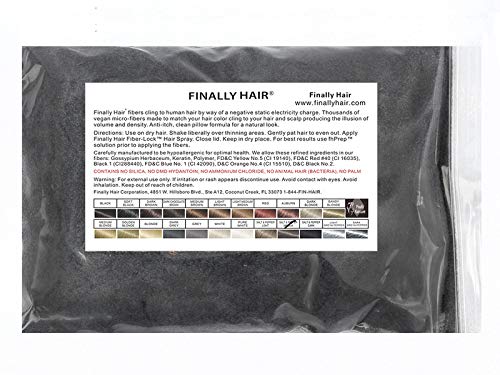 New Hair Building Fibers 100+14=114 Grams. Highest Grade Refill That You Can Use for Your Bottles From Competitors Like Toppik, Xfusion, Hair Club (Medium Salt & Pepper)