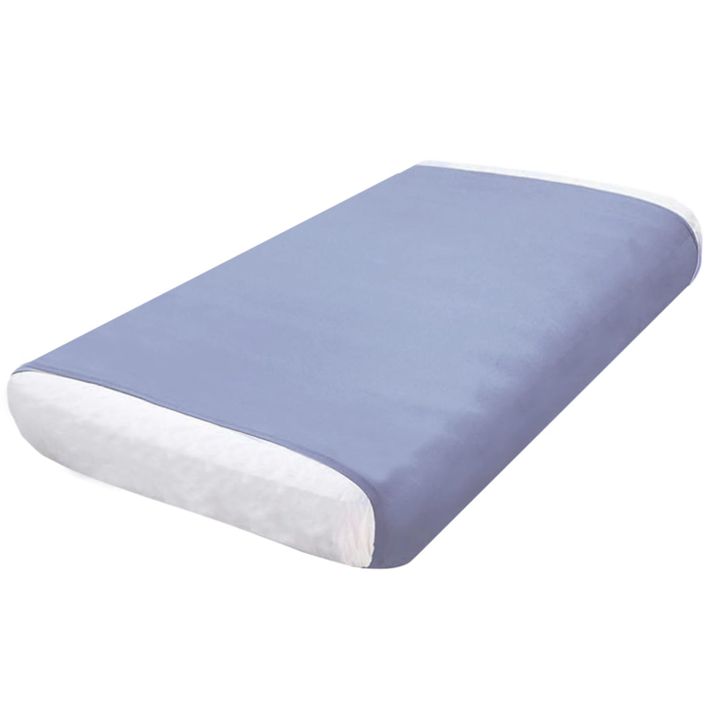 Ntomtuex Sensory Bed Sheet for Kids Compression Reduced Pressure Weighted Blanket to Keep Nice Sleeping Comfortable with Light Breathable Polyester, Grey,63"x60"