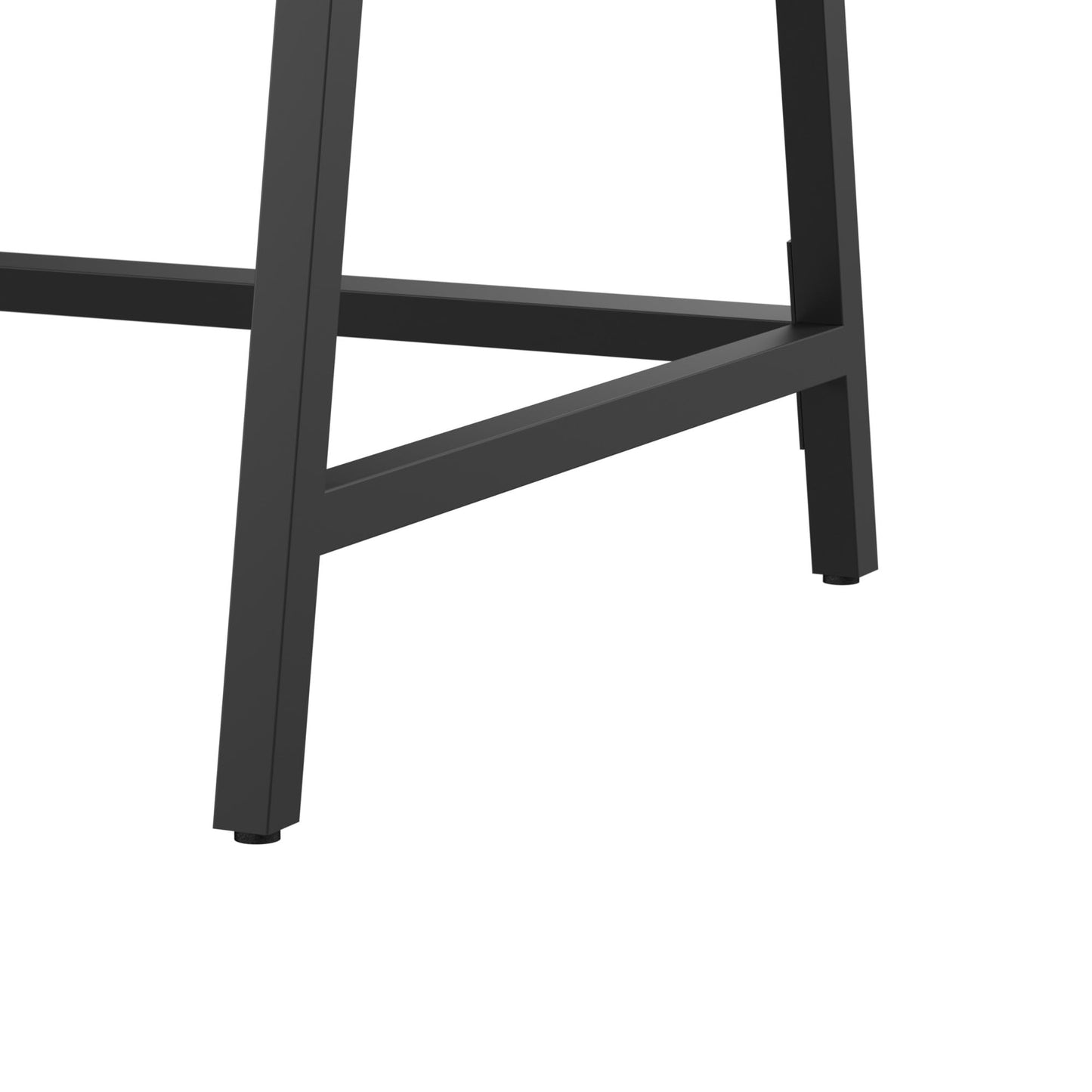 Bush Furniture Steele 40W Writing Desk in Pure White Oak | Computer Table for Home Office Workspace