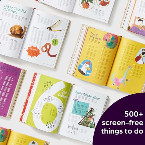 The Highlights Book of Things to Do: The Highlights Book of Things to Do (Highlights Books of Doing): Ultimate Kids Activity Book with Over 500 Screen-Free Activities, Brain Teasers, Recipes, Craft