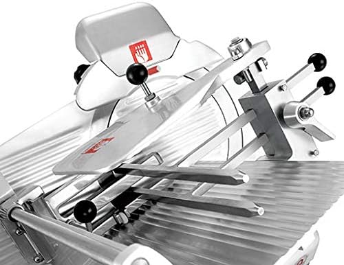 KWS MS-14A 2550W Floor Model 110V Commercial Automatic Electric Meat Slicer with Stainless Steel Blade, Frozen Meat, Food Slicer/Low Noises [ ETL, NSF Certified]
